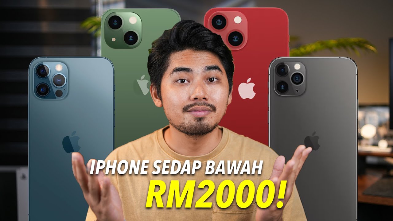 iPhone Bawah RM2000 Yang SEDAP Pakai Tahun 2024!