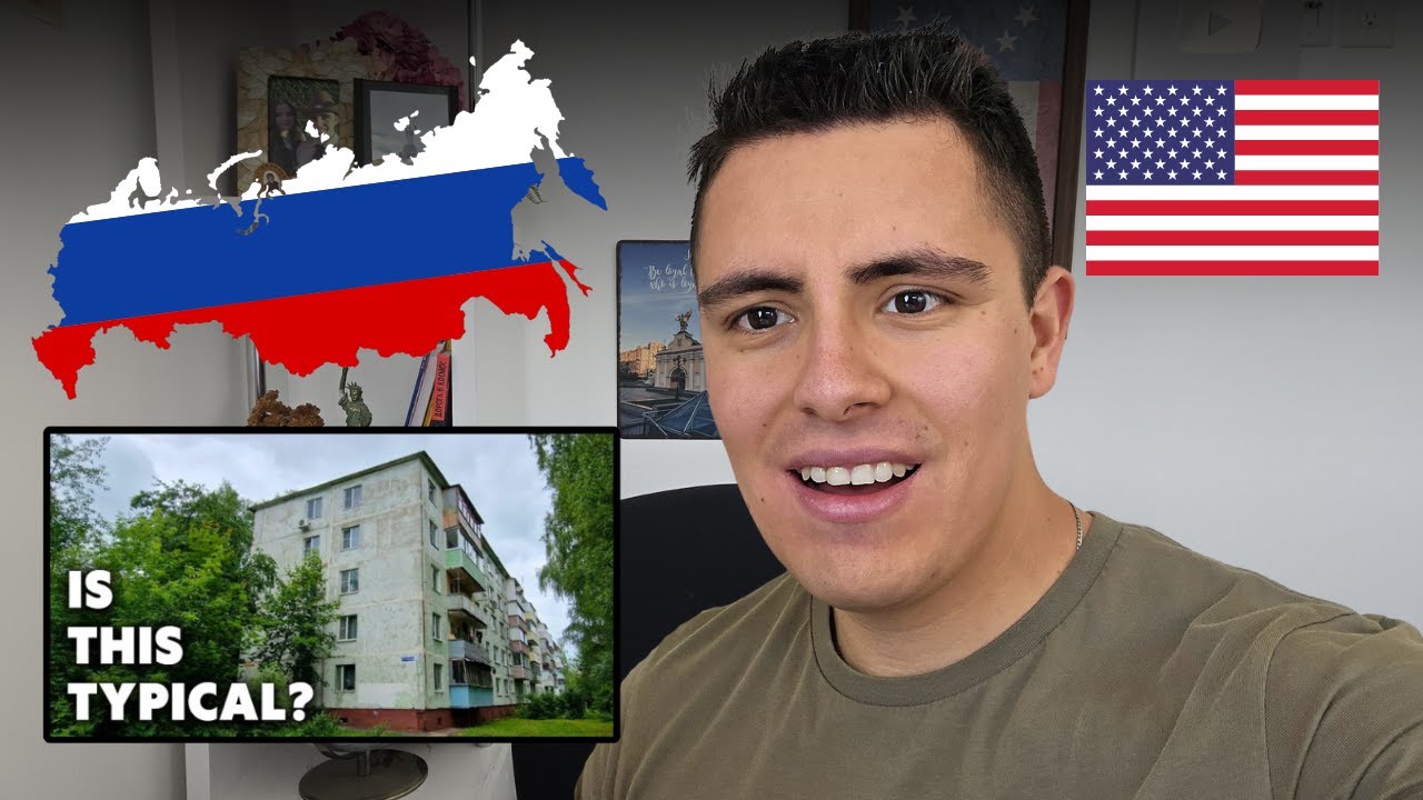 Реакция американца на типичную РОССИЙСКУЮ квартиру