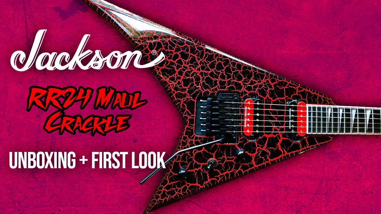 Jackson RR24 Maul Crackle - Unboxing & First Look