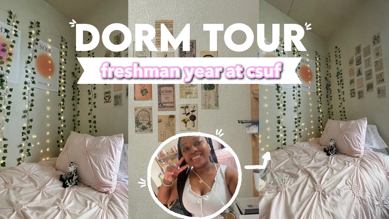 DORM TOUR *freshman year @ CSUF*