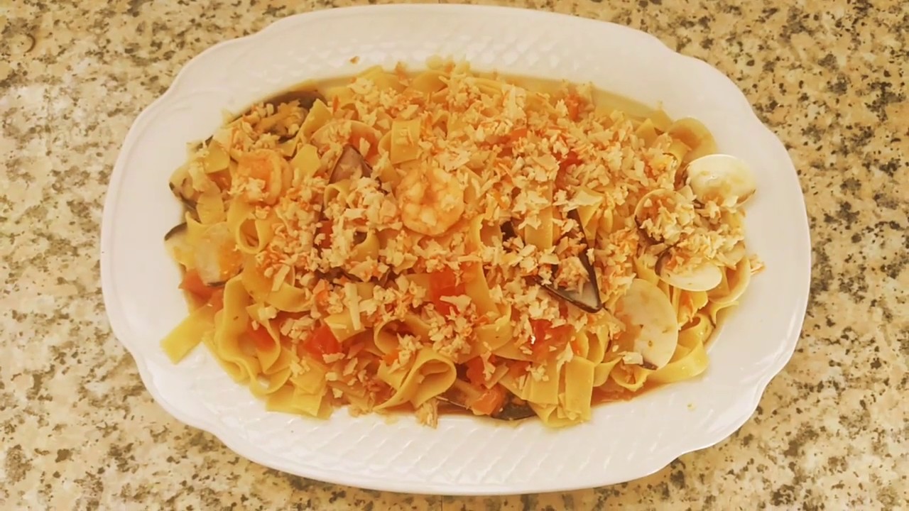 NIDOS DE PASTA A LA MARINERA