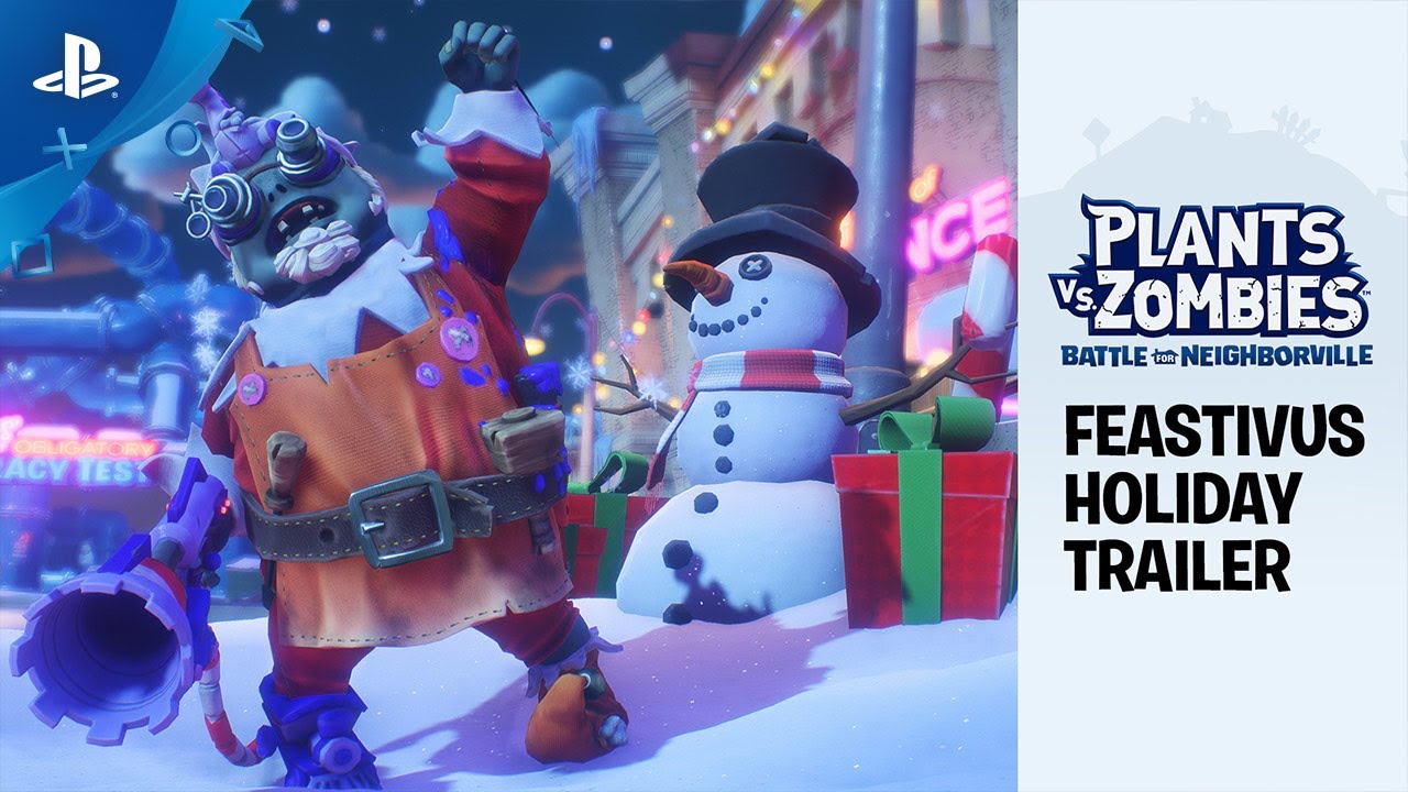 Plants vs. Zombies: Battle for Neighborville - Feastivus Holiday ft. Sir Patrick Stewart&nbsp;| PS4