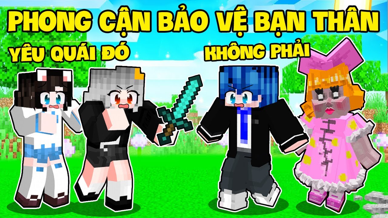 Sammy Và Phong Cận Giải Cứu Bạn Mới Bị Ma Búp Bê Bắt Cóc Trong Minecraft
