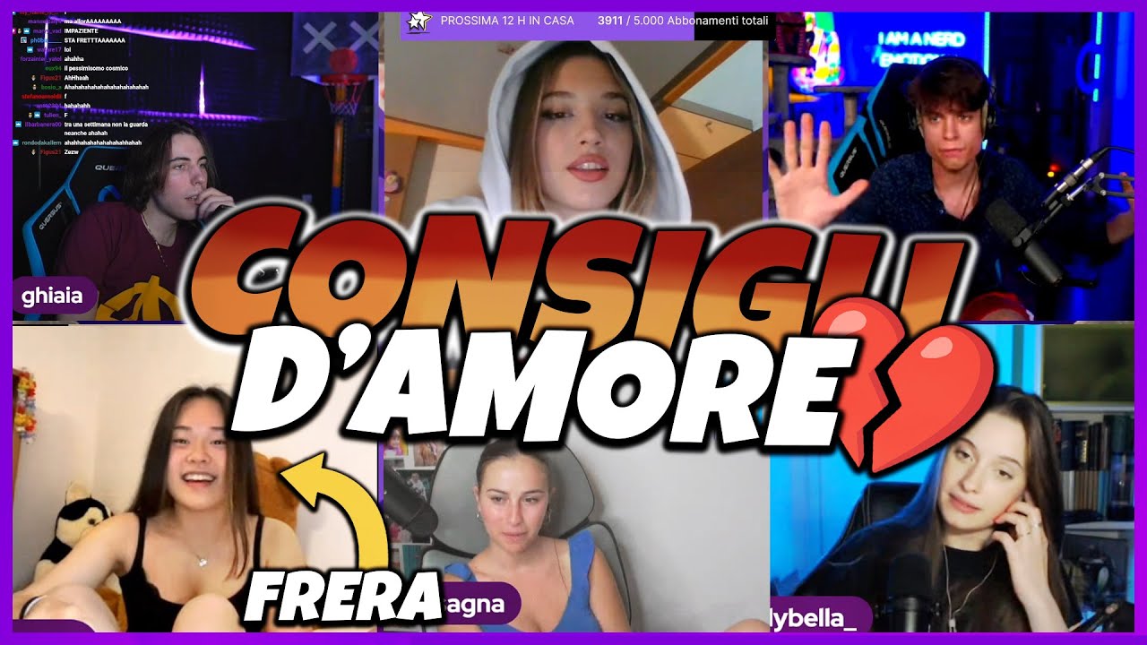 CONSIGLI AMOROSI ai Freriti ! 💔 w/ Carlotta, Lasagna, Billybella, Jody