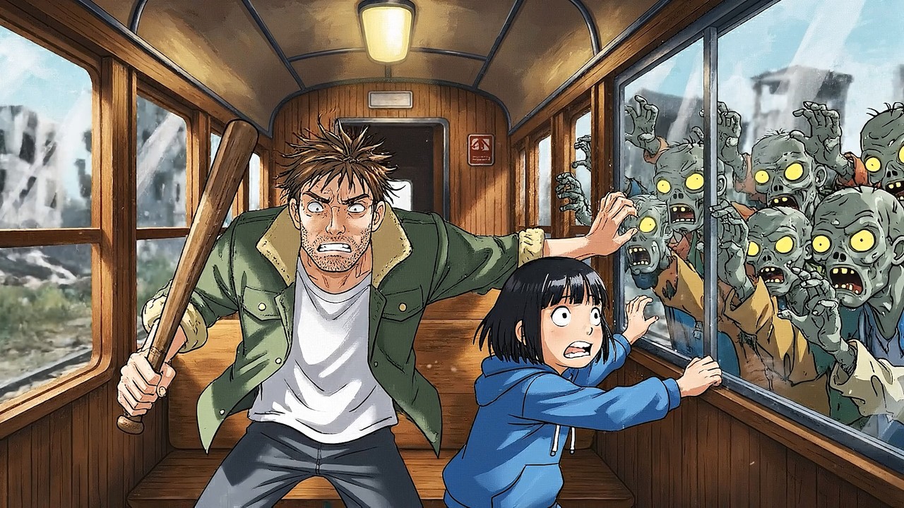 When Zombies Attack in the Storm… A Family’s Last Safe Ride