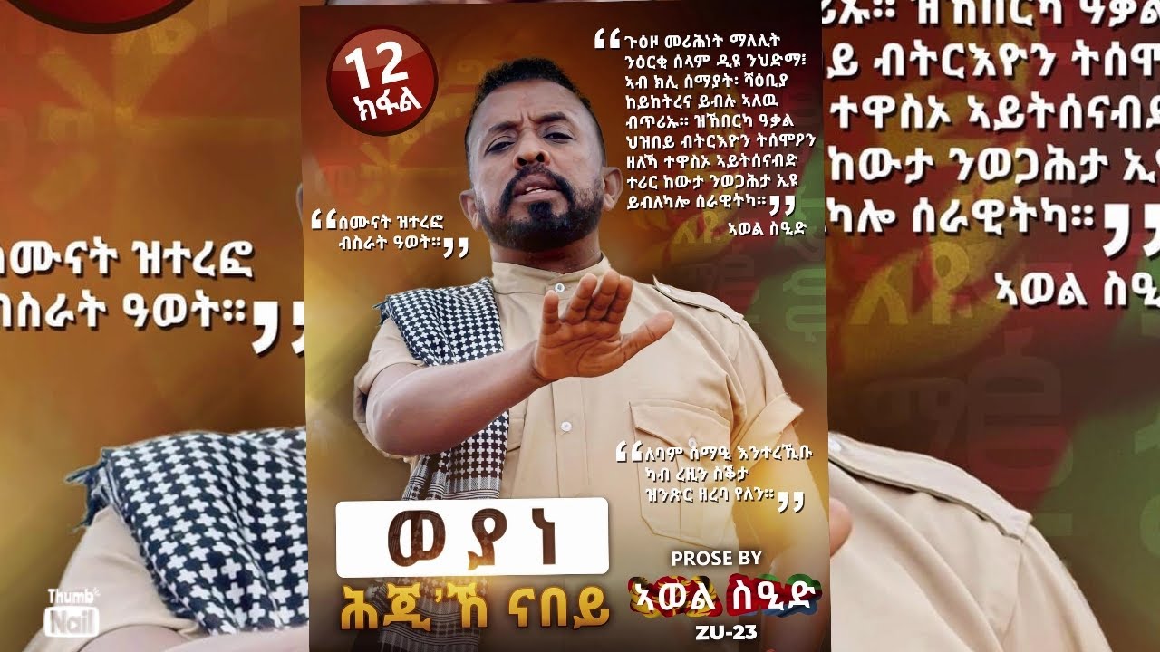 ወያነ ሕጂ'ኸ ናበይ/WEYANE HIGI KE NABEY/AWEL SAID 2022
