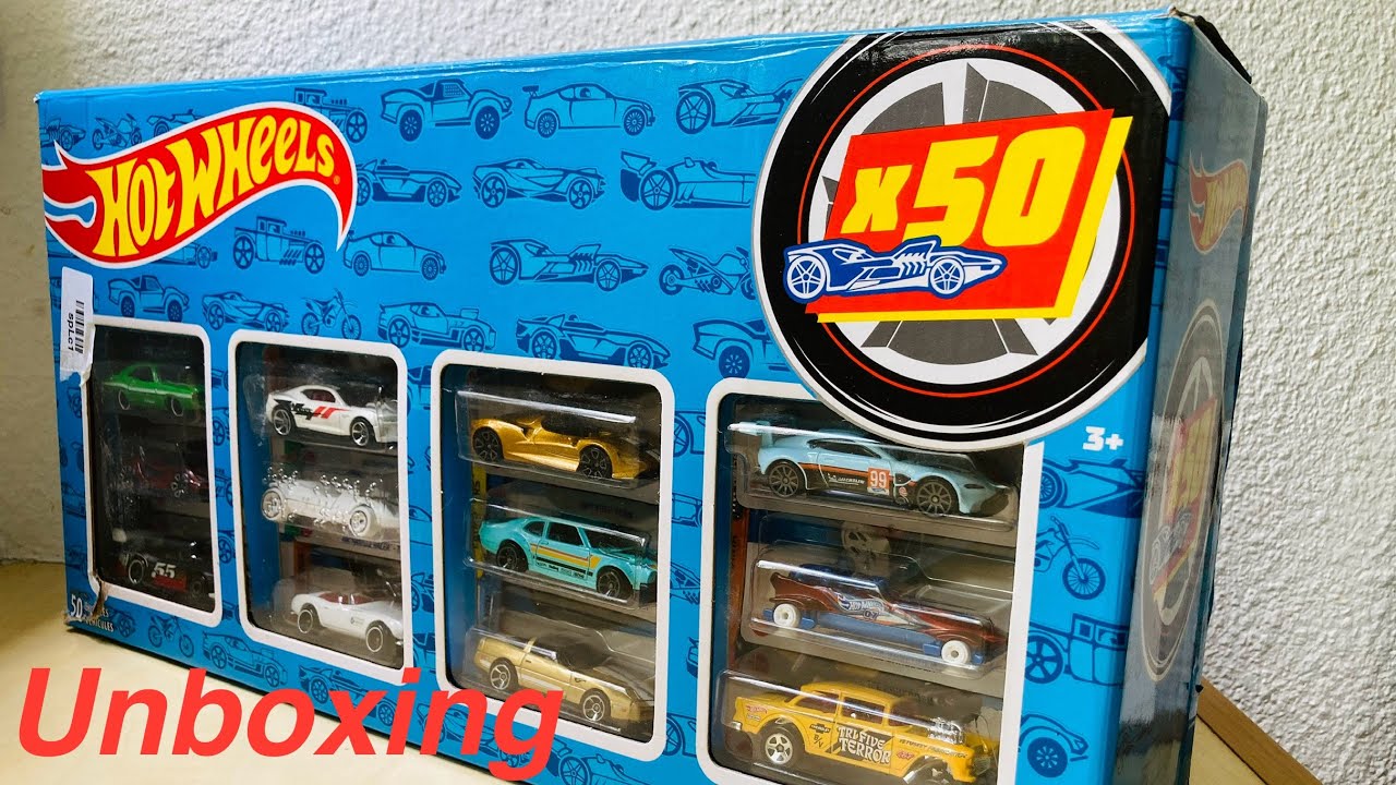 Unboxing 50 Hot Wheels Vehicles | Exclusive Collection Showcase