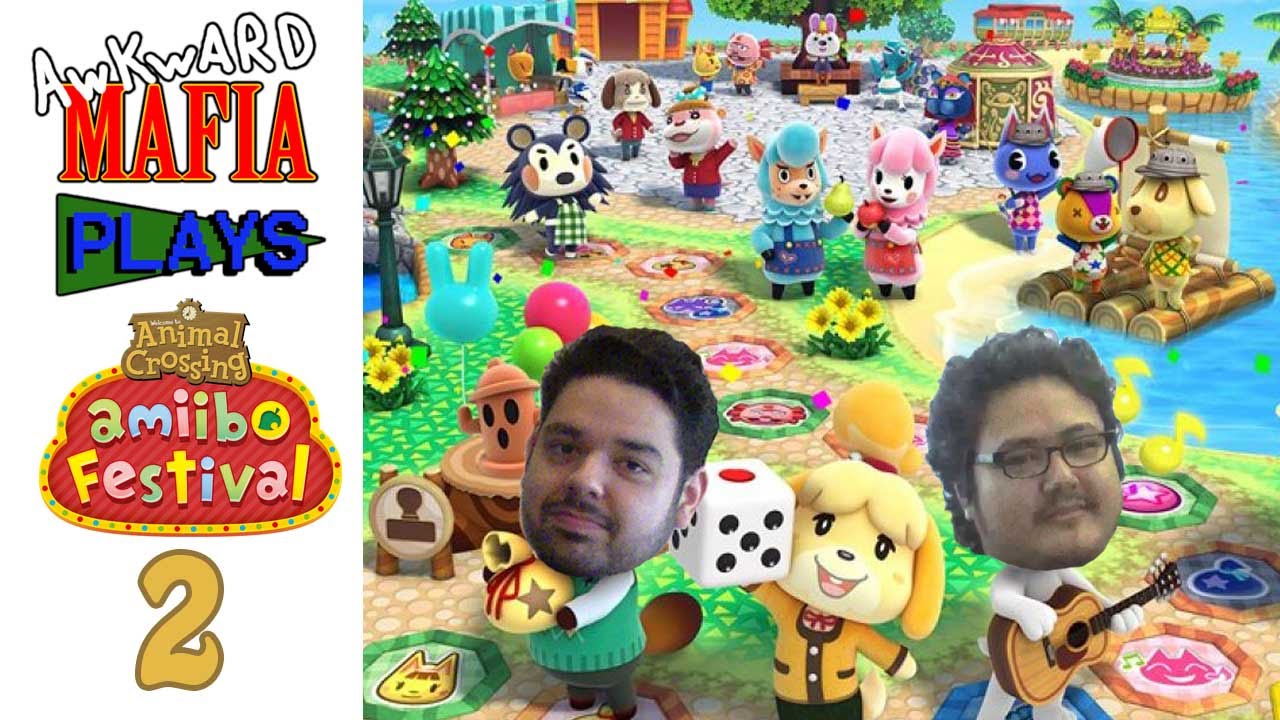 Awkward Mafia Plays Animal Crossing Amiibo Festival  (Part 2)