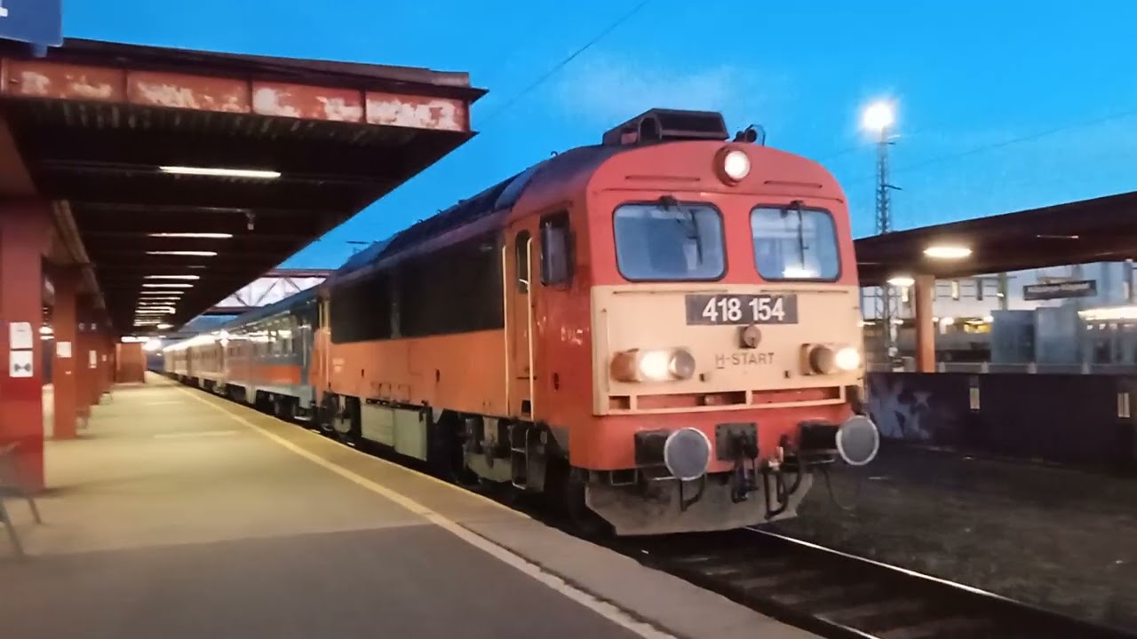 418 154 Csörgő indul KÖKI-ről