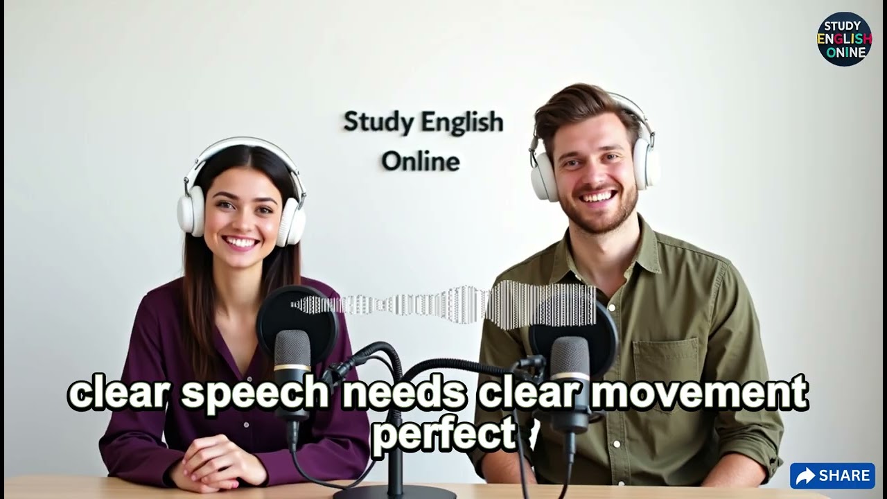 Train Your Mouth to Speak English Clearly (10-Min Daily Routine)  Pronunciation, Fluency & Shadowing