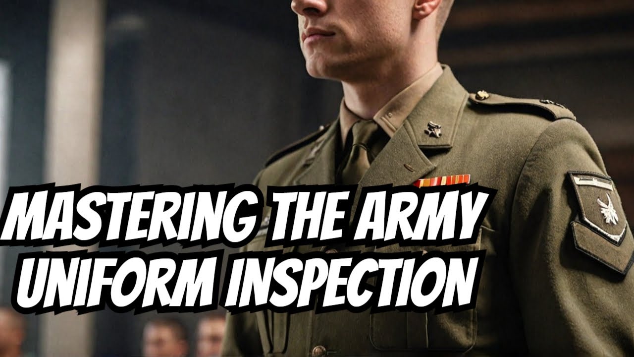 How to inspect a Soldier and their Uniform