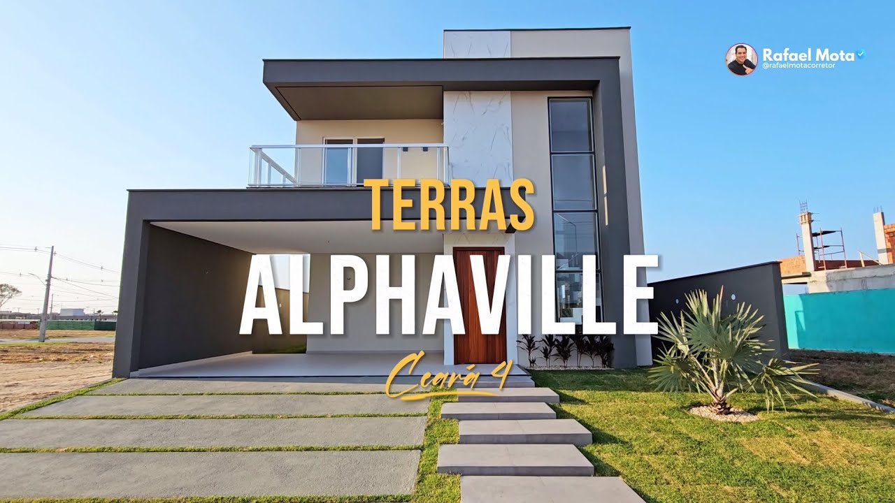ESSA TÁ PERFEITINHA! CONFERE AÍ! CASA LINDA NO TERRAS ALPHAVILLE CEARÁ 4 CIDADE ALPHA