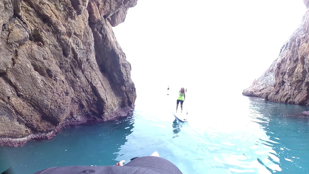 SUP trip 360 Cabo San Antonio to Cova Tallada, Les Rotes, Denia.05052018