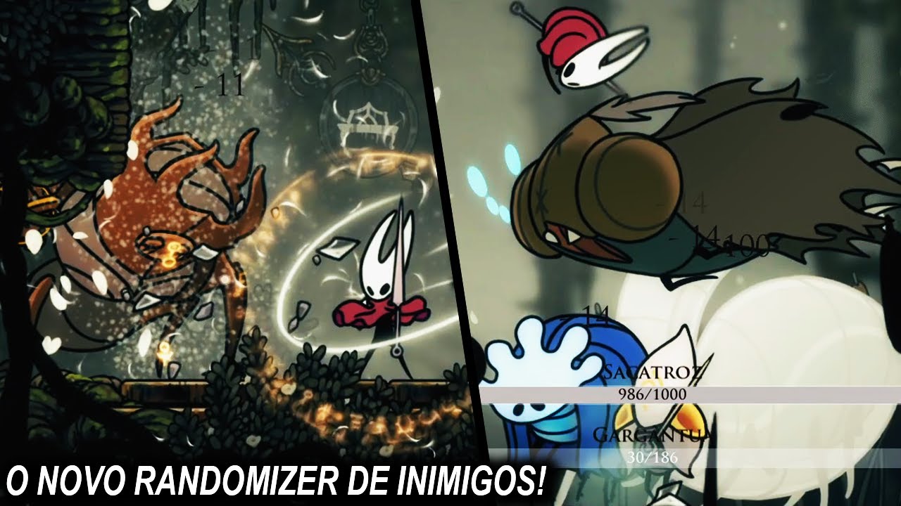 O NOVO RANDOMIZER ESTÁ MUITO MELHOR E MAIS DIFÍCIL DO SILKSONG!!!