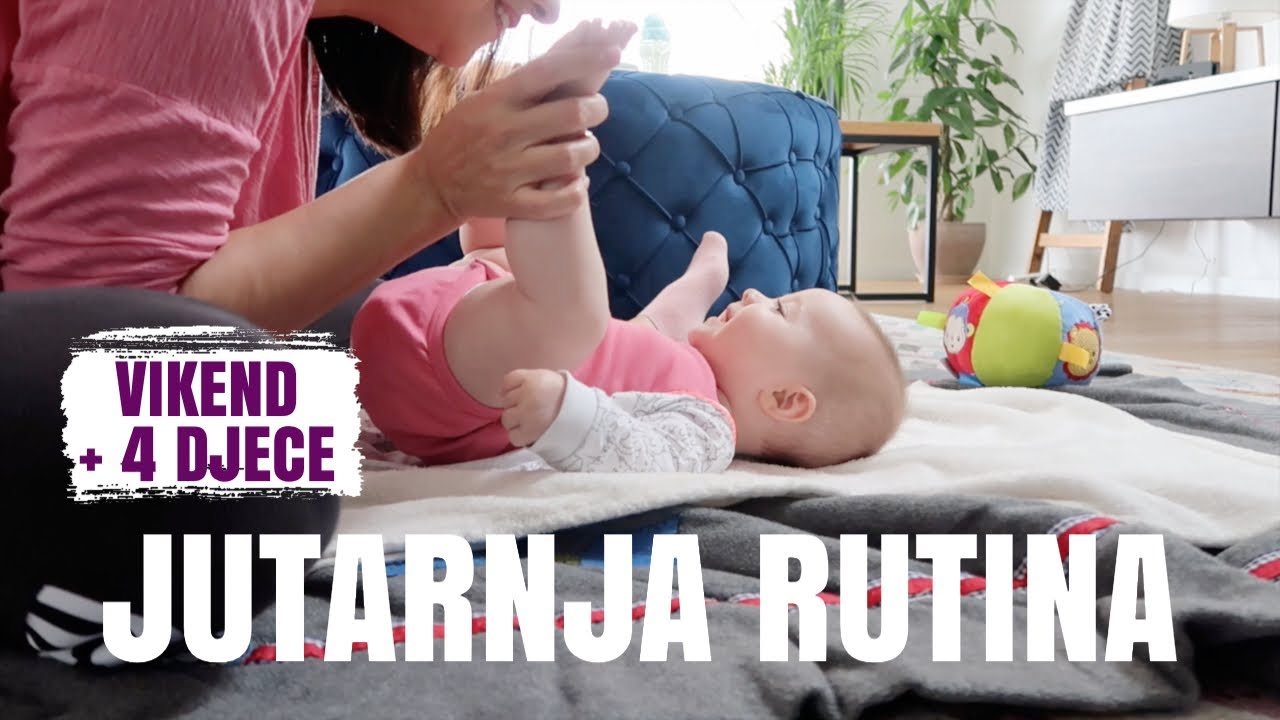 VIKEND JUTARNJA RUTINA | mama 4 djece |