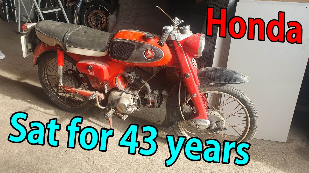 Honda S65 1965 Реставрация Часть 1