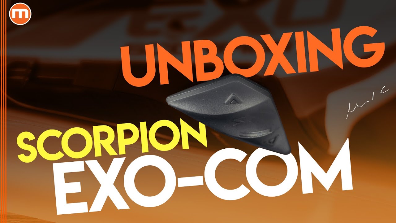 Scorpion EXO-COM | L'unboxing video dell'interfono Bluetooth | 4K