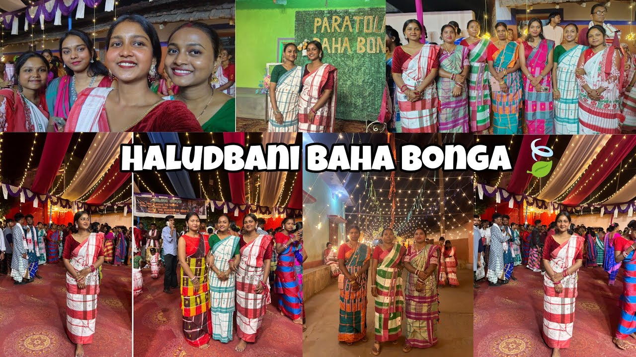 Haludbani Baha❤️||Haludbani Baha Bonga 2026 🌺🍃||Baha Parab Santhali Festival ❤️😍||Jayanti Soren 🌹||