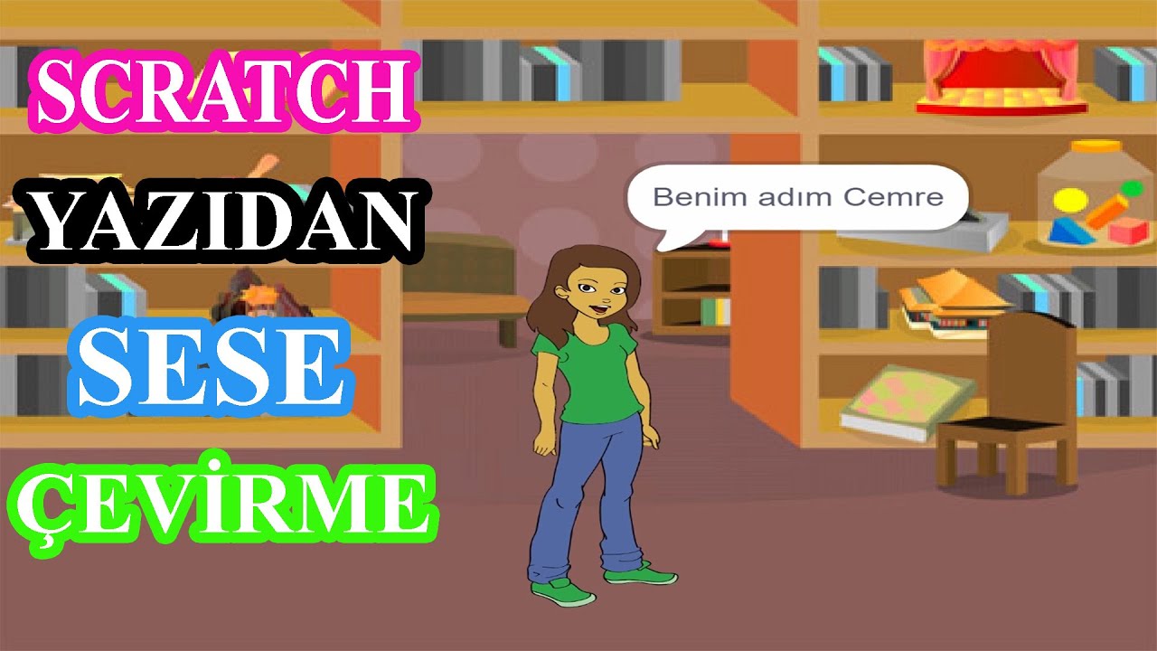 SCRATCH İLE YAZIDAN (METİNDEN) SESE ÇEVİRME İŞLEMİ