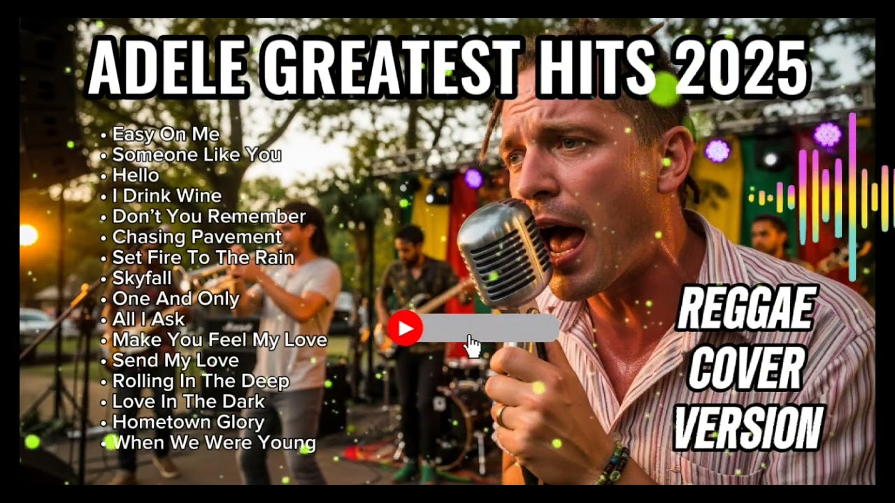 Adele Greatest Hits 2025 (Reggae Cover Version) | Adele Top Songs Playlist All of Time