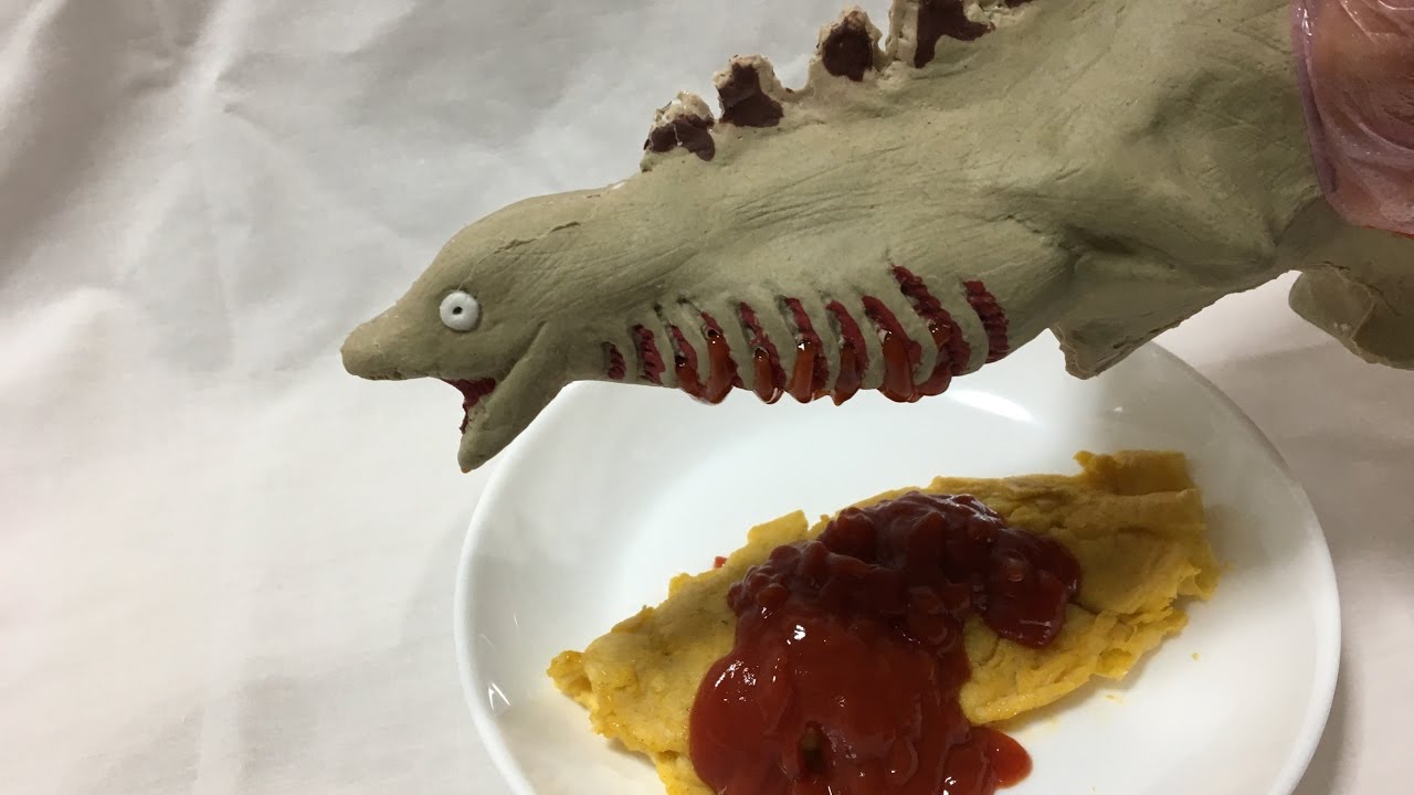 シン・ゴジラ第二形態　蒲田くんケチャップノズルを作ってみた
