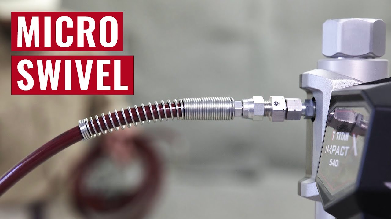 EZ Swivel: Better hose handling when spraying!