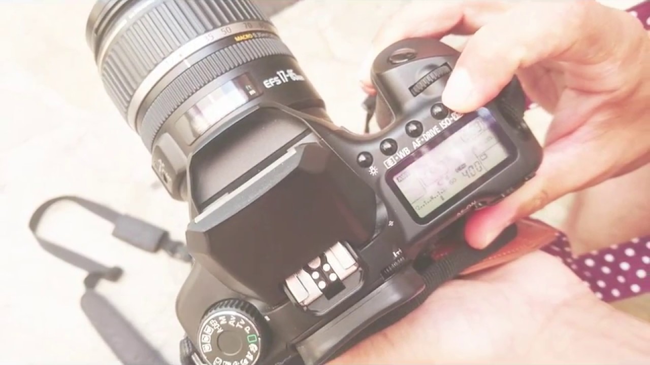 CANON EOS 40D - Memoire AEL en mode Priorité P