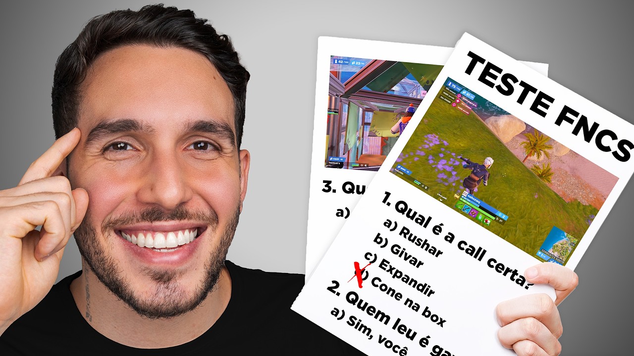 Fiz um QUIZ com plays da FNCS pra vc testar seu conhecimento 🧠