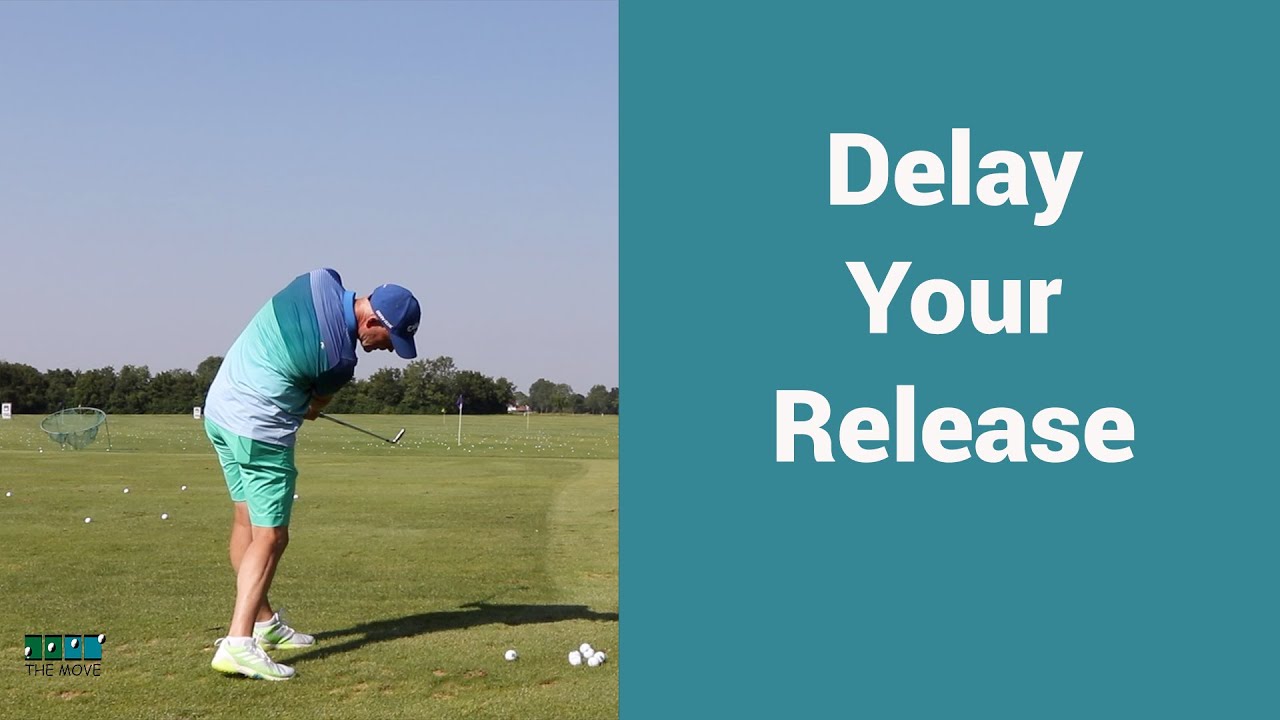 How to delay the release in your golf swing.(The oldest trick in the book)
