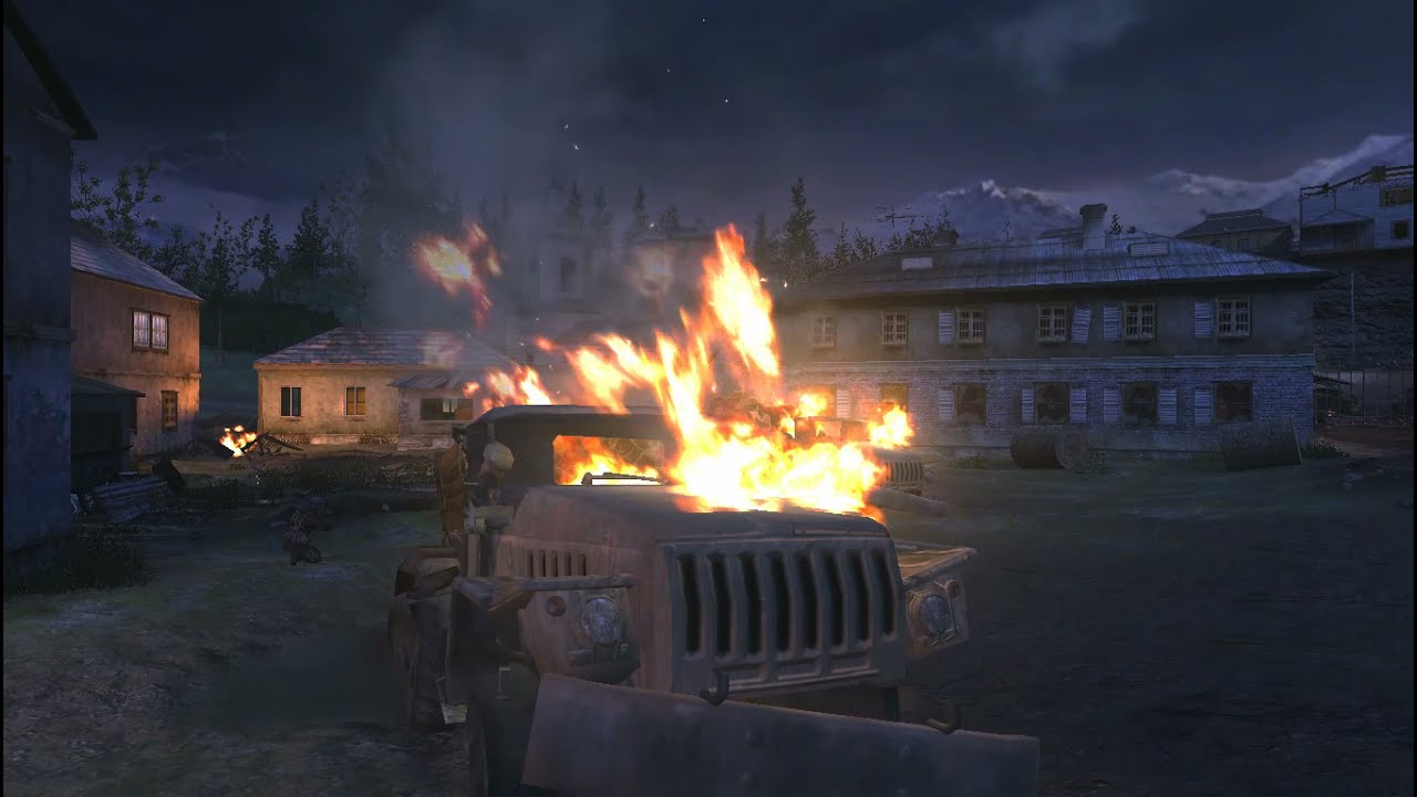 Call of Duty 4 - Modern Warfare Mod: Modern Operations | Zombie mode Recurit/Regular gameplay 1