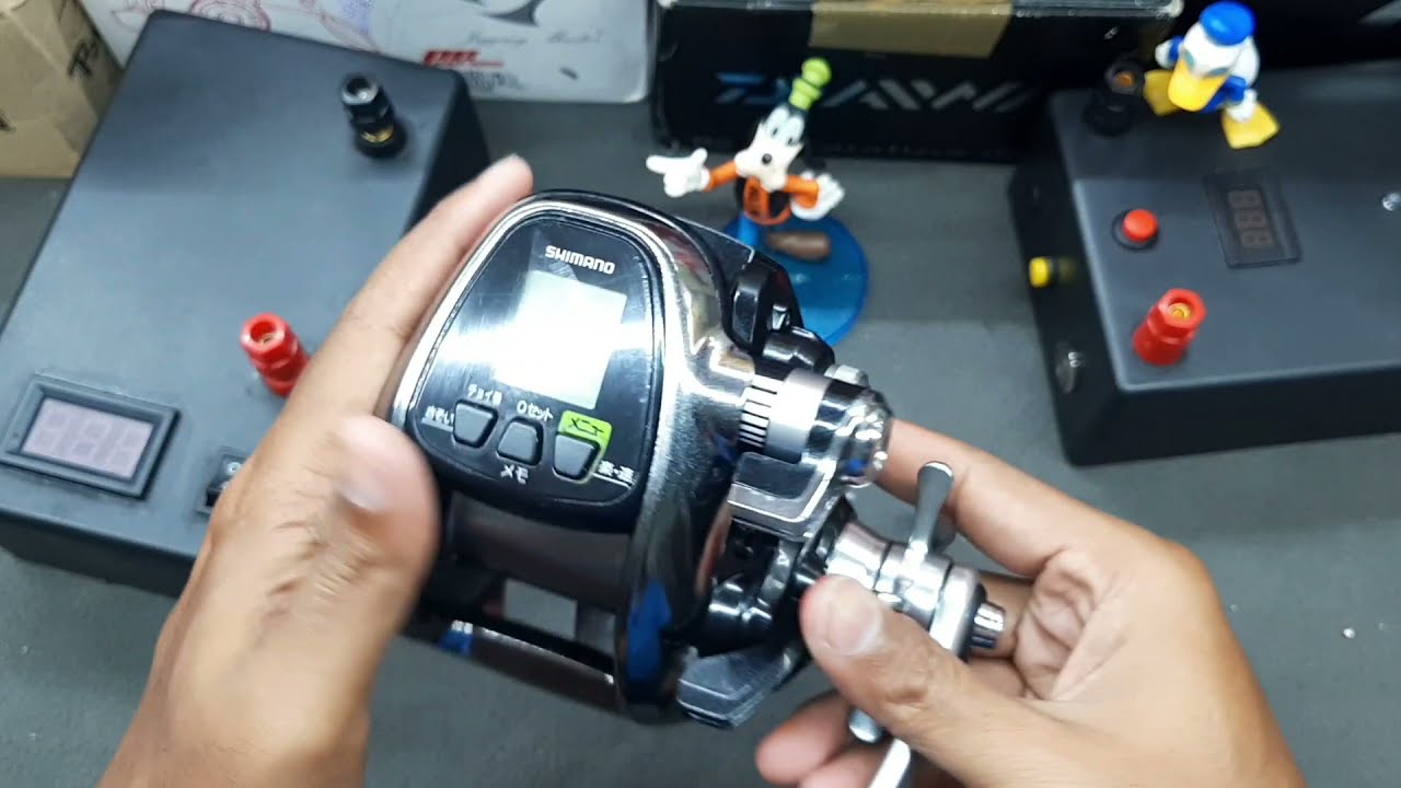 Cara menggulung/Mengisi Tali PE pada Reel Electric Shimano Force Master dan Beast Master
