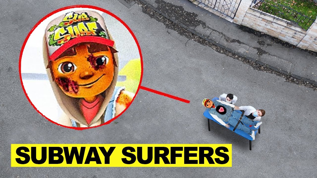 طائرة بدون طيار تلتقط عملية جراحية SUBWAY SURFERS JAKE في الحياة الحقيقية في الساعة 3 صباحًا !