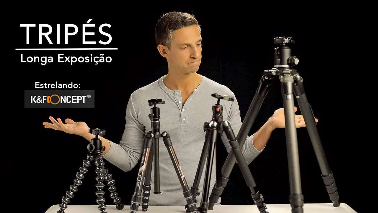 Tripés para fotografia de longa exposição (estrelando TC2335 K&F Concept)
