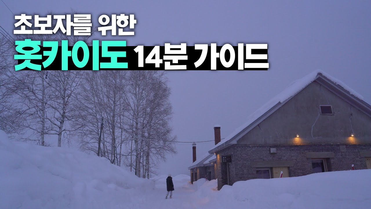홋카이도 여행만 22일! 필수정보만 꽉꽉 눌러담은 삿포로 홋카이도 총정리 가이드 【홋카이도 1편】
