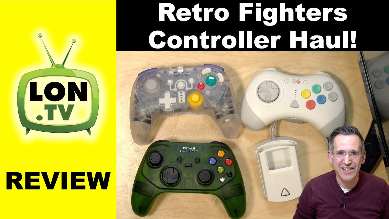 Retro Fighters PC / Switch / Retro Controllers Haul! D6 Dreamcast, BattlerGC Pro and Hunter