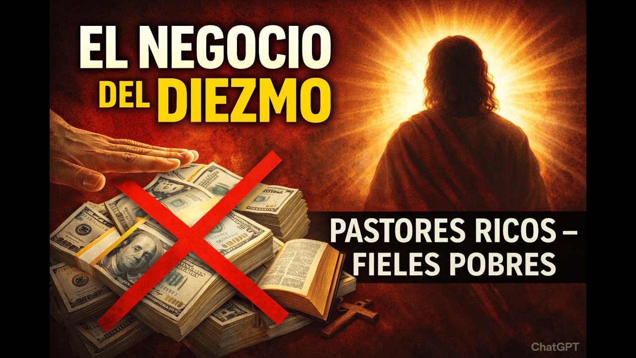 EL  DIEZMO ES  UN NEGOCIO? PASTORES RICOSFIELES POBRES, que dice la biblia!