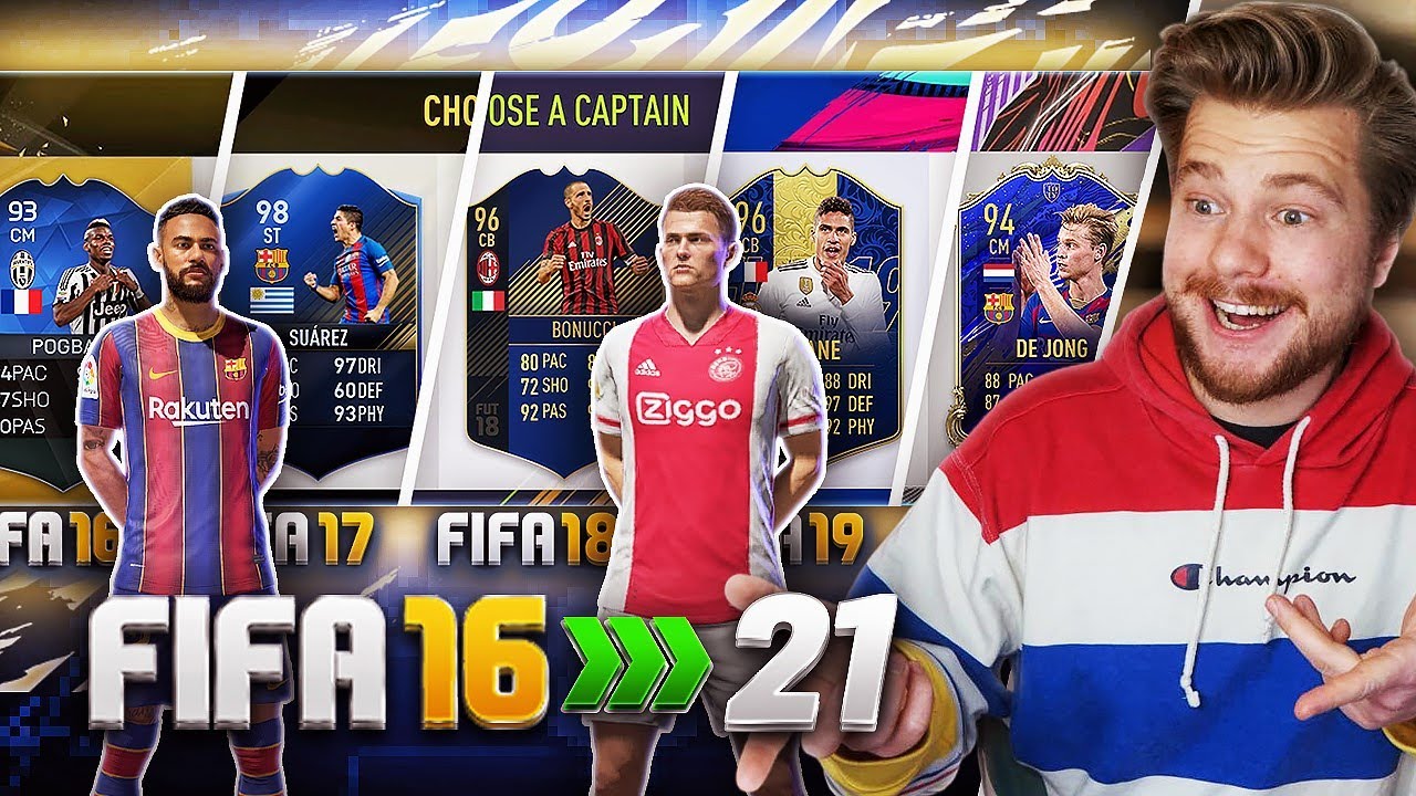 ZROBIŁEM DRAFT TOTY W KAŻDEJ FIFIE!