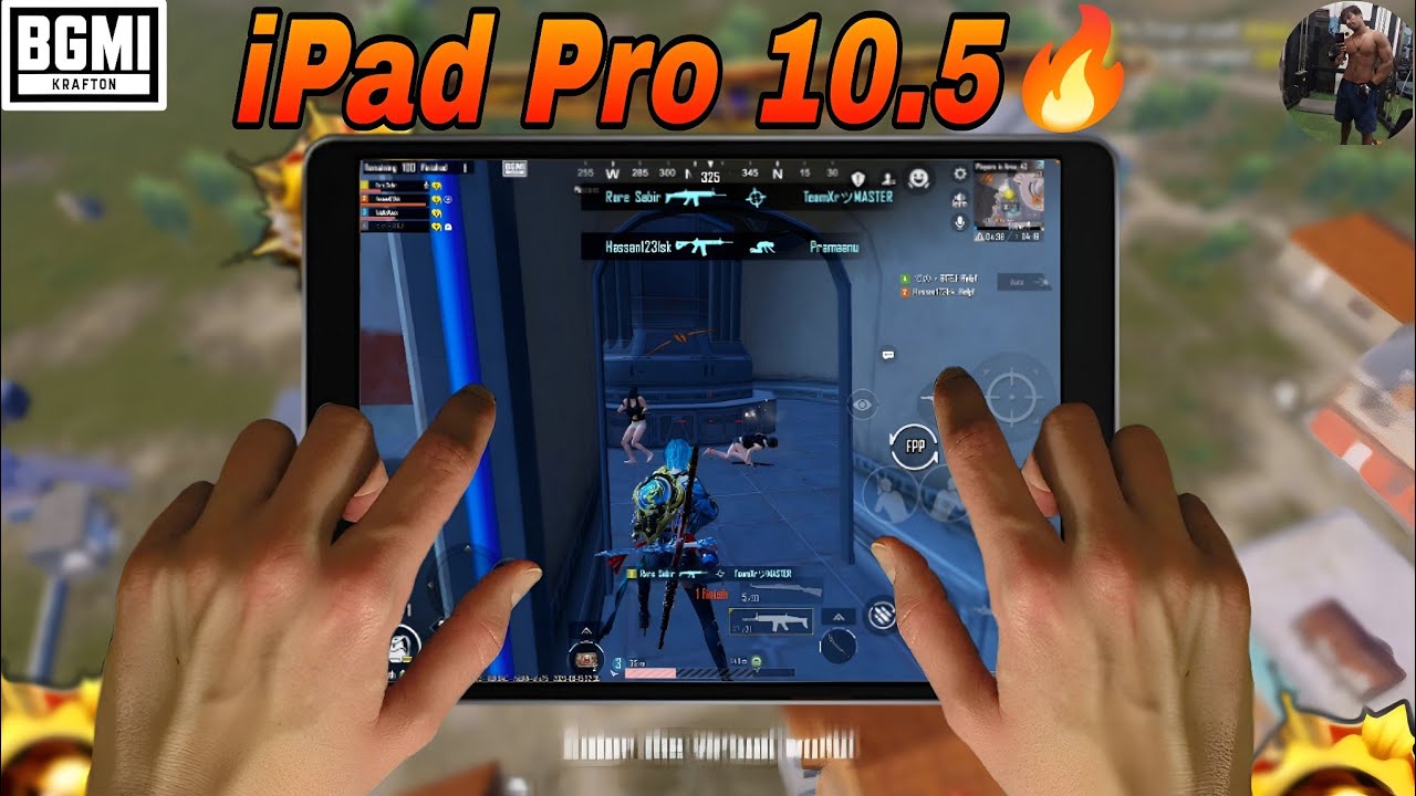 IPad Pro 10.5 / iPad Pro 2017 classic testing 2025 BGMI Gameplay 120hz / 60fps on 🥶