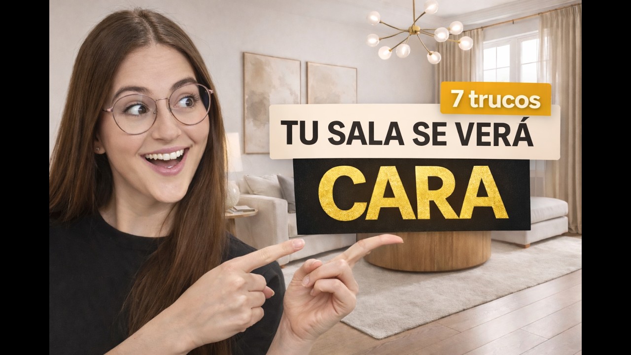 7 trucos de decoración para que tu sala se vea MÁS CARA sin gastar de más
