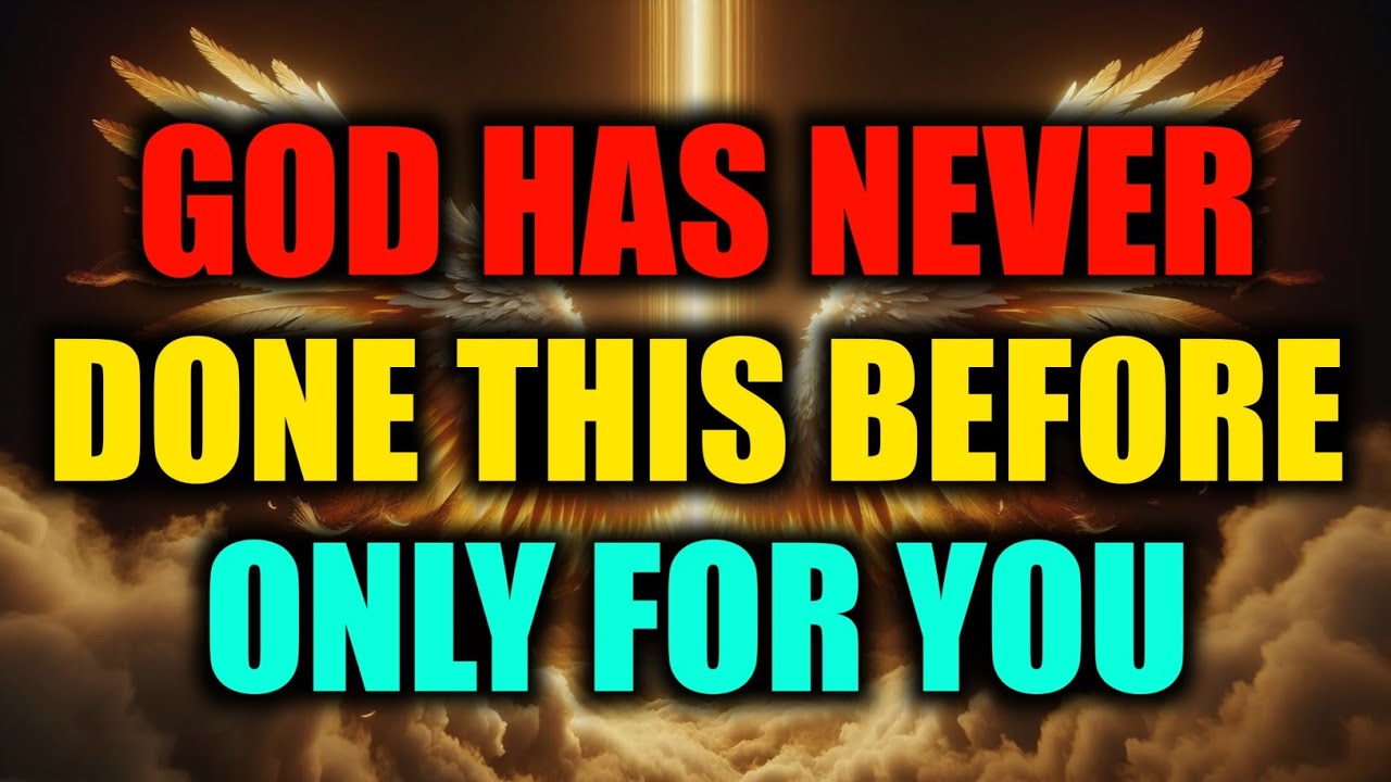 Chosen One: God Has Never Said This Before — And He Said It To You🤫💎
