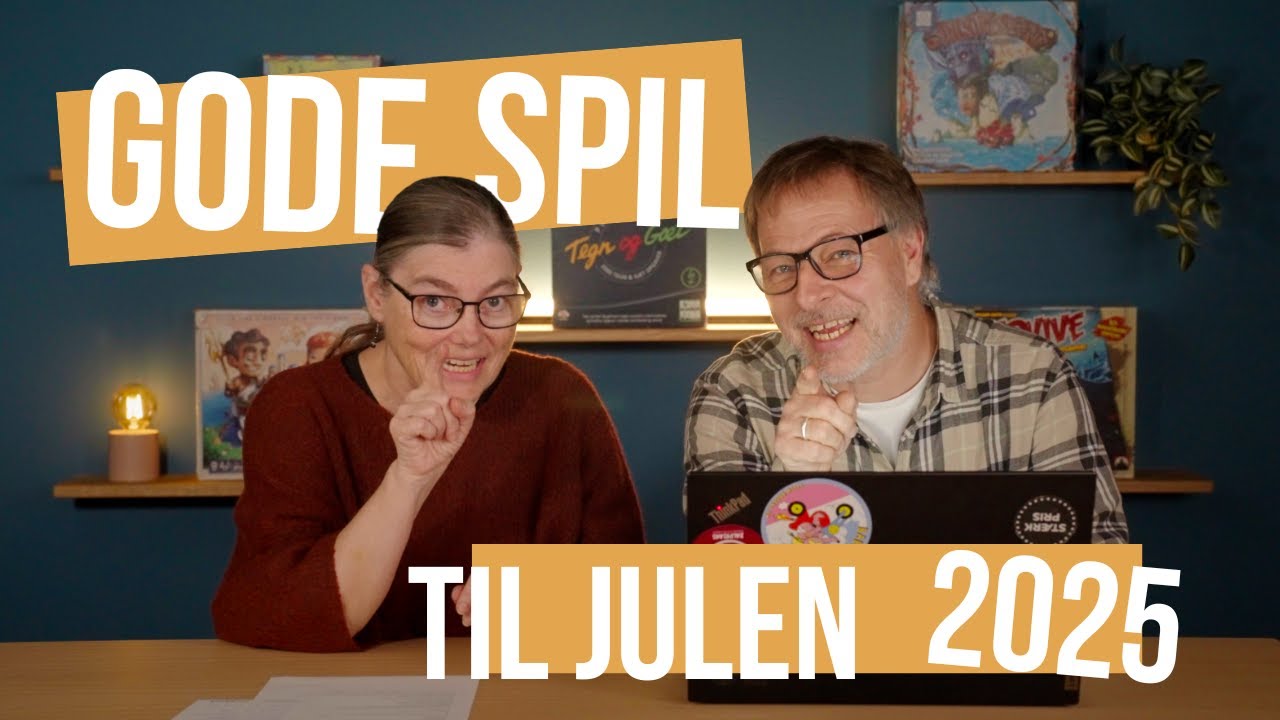 Gode br&aelig;tspil til JULEN 2025 | Br&aelig;tspil