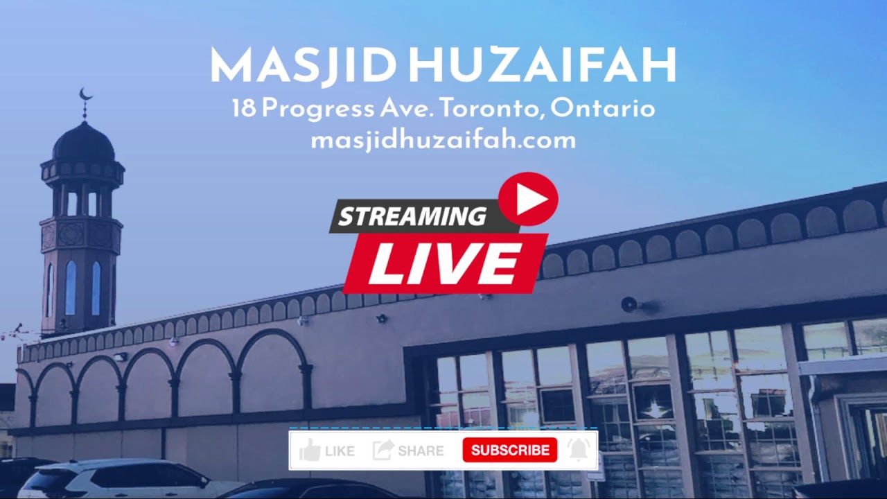 Masjid Huzaifah Live