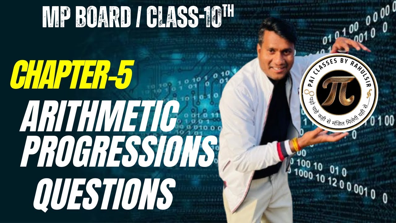 10th Class |MOST Important Question|Arithmetic Progression Chapter-5|By PaiClasses#liveclasses