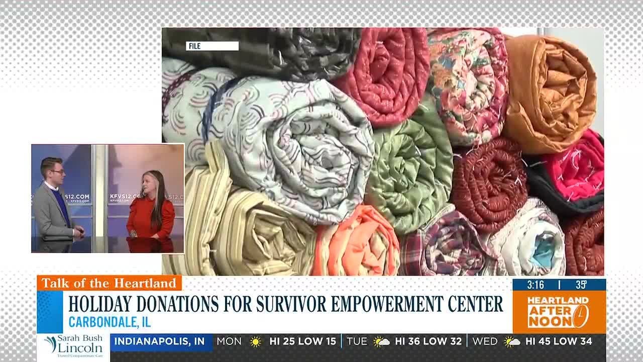 Talk of the Heartland: Holiday donations for Survivor Empowerment Center
