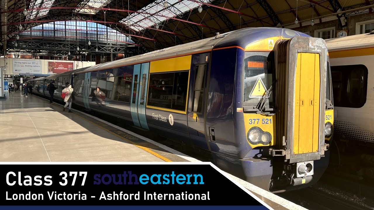 ⁴ᴷ Southeastern | Class 377 - London Victoria to Ashford International