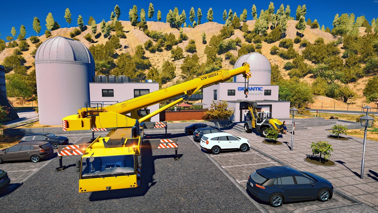 New Construction Simulator 2022 - Observatory (3/3) - USA Map 025 - Neuer Bau-Simulator