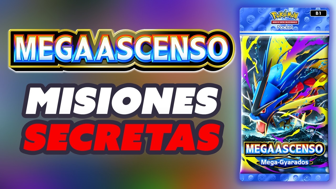 &iexcl;TODAS las MISIONES SECRETAS de MEGA ASCENSO! - Pok&eacute;mon Pocket