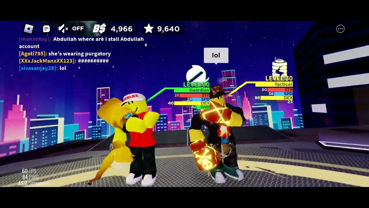 Roblox Boxing league Fighting With Sivasanjay