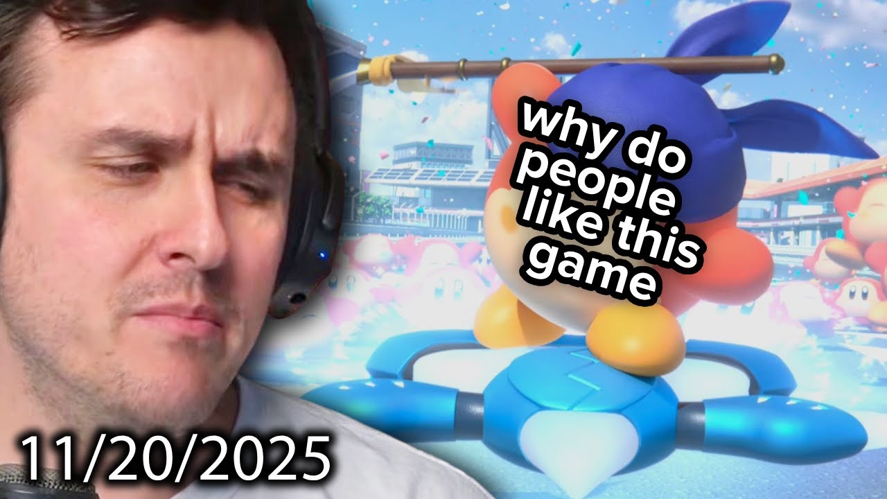 Coney Tries To Play Kirby Air Riders (11/20/25)