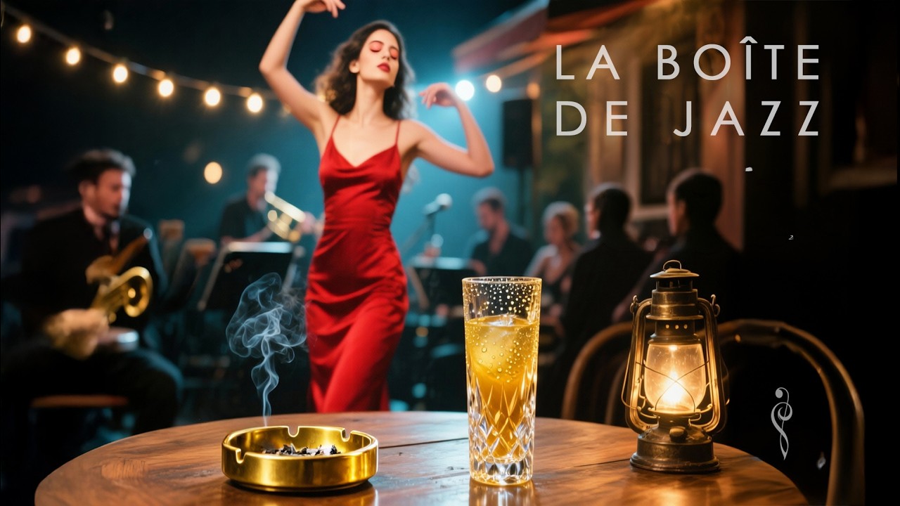 La boîte de jazz. Un souffle jazz où les mots se posent sur un rythme cool